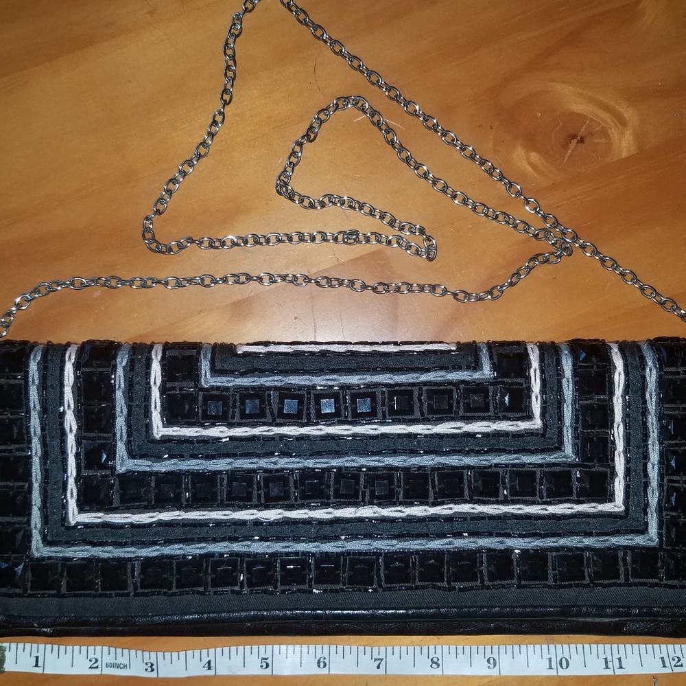 Prom Perfect Oversized Vegan Leather Clutch